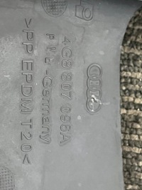 Audi a7 c7 s line 3.0 tdi 2011r напрямна підсилювач бампера перед праве Доставка, фото thumb