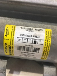 фото thumb №8, Подушка подушка безопасности пассажира v70 ii xc 30754339