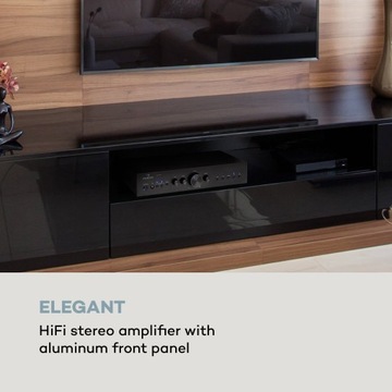 Hi-Fi усилитель AV2-CD608BT, 4 × 100 Вт RMS, BT