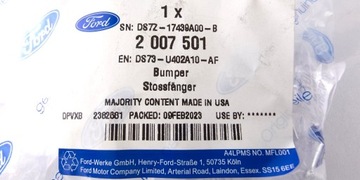 фото thumb №12, Відбійник кришки багажника ford mondeo mk5 sedan