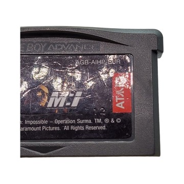Миссия невыполнима Game Boy Gameboy Advance GBA