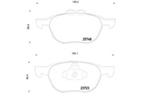 фото thumb №1, Brembo гальмівні колодки гальмівні ford transit connect 13- p