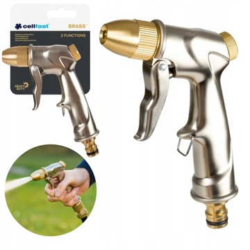 Zraszacz pistoletowy CELLFAST BRASS 52-900 mosiądz