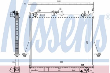 фото thumb №15, Nissens радіаторів двигуна isuzu isuzu d-max 02-