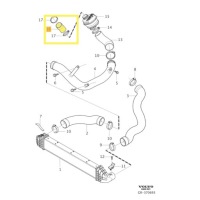 фото thumb №2, Turbo wąż труба volvo s80 v70 xc60 xc70 2.4 d