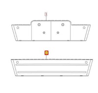 фото thumb №8, Audi q5 8r накладка na передняя номерные знаки регистрационная 8r0807287a3fz