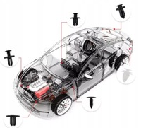 фото thumb №4, Клипсы клипсы клипсы автомобильные do автомобиль обивка автомобильной rozporowe