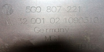 фото thumb №15, Vw golf 7 5g0 2012-2016 pdc бампер перед переднее