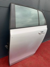 фото thumb №6, Vw golf vi 6 hb двері ліва задні лівий задня сріблястий