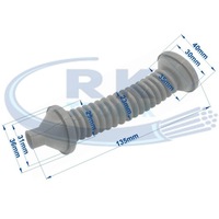 фото thumb №2, Защита проводка крышки багажника alfa romeo, fiat