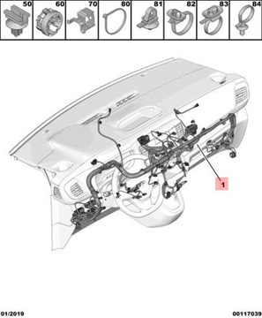 фото thumb №6, Джгут установка консолі citroen jumpy iii 9817815580