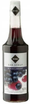 SYROP BARMAŃSKI RIOBA CZARNA PORZECZKA 700ML