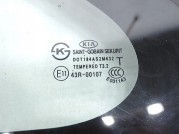 фото thumb №9, Стекло кузовная левый зад kia rio iii 3d