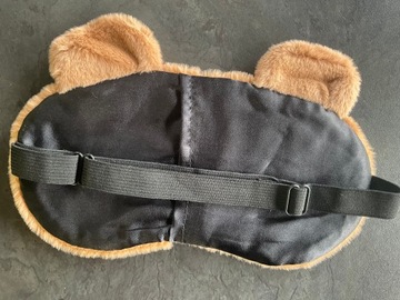 МАСКА ДЛЯ СПЯЩЕГО ПУЗЫРЯ РЕЛАКСАЦИЯ BEAR BEAR PLUSH коричнево-коричневый