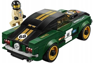 LEGO Speed ​​​​Champions 75884 Ford Mustang Fastback 1968 года выпуска