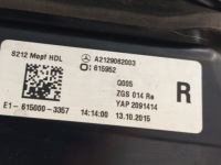 фото thumb №10, Mercedes w212 универсал фара задняя w крышка багажника правое зад a2129062003