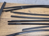 Bmw 5 f10 накладки shadowline m-pakiet высокий блеск чёрные полный набор Киев, фото thumb