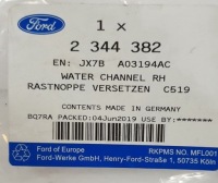 фото thumb №10, Права молдинг скла передній ford focus mk4 2018-