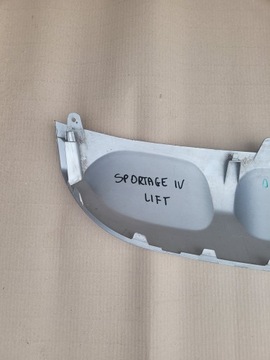 фото thumb №10, Kia sportage iv рестайлинг накладка бампера спойлер зад задний