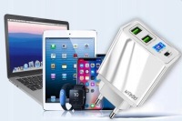 АДАПТЕР USB-C ПОДКЛЮЧАЮЩИЙ КАБЕЛЬ 100 см БЫСТРЫЙ МОЩНЫЙ ПРОЧНЫЙ