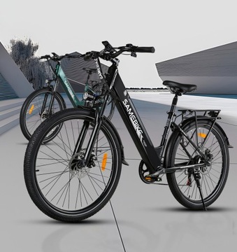 Электрический городской велосипед Samebike 250 Вт, 15 Ач, 90 км, 27,5 дюйма, женский/мужской электровелосипед