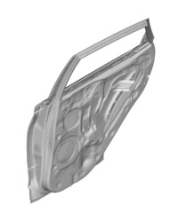 фото thumb №1, Двері задні ліва hyundai kona 2017- оригінальний номер 77003j9000