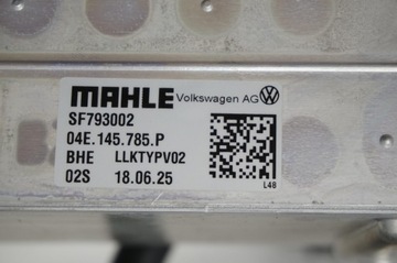 фото thumb №13, Коллектор интеркулер дроссельная заслонка vw touran 1.5tsi 04e145785p 05e129709s