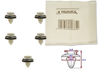 фото thumb №1, Honda city 08- клипса клипса штифт крышки багажника