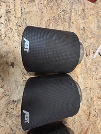 фото thumb №1, 2x наконечник вихлоп audi abt карбон rs4 rs6 sq5 rs7 itp abt sport