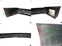 фото thumb №14, Vw caddy iii 3 lift 15-20 maxi long бампер бампер+ отражатели задняя 6xpdc