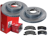 фото thumb №1, Гальмівні диски гальмівні колодки brembo перед mitsubishi space star