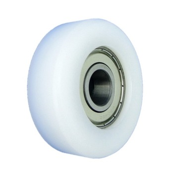 Rolka do bram z łożyskiem fi 81mm fi 20