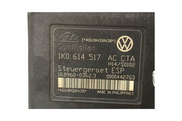 фото thumb №8, Насос abs vw touran 1t1, 1t2 1k0614517ac 1.9l дизель 77kw 2004