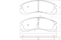 фото thumb №11, A.b.s. 36753 набір гальмівних колодок гальмівних, гальма дискові