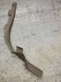 фото thumb №1, Audi a4 b8 захист молдинг поріг лівий задня бежева