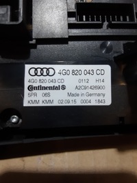 фото thumb №8, Audi a6 a7 c7 панель обдув кондиционера 4g0820043l