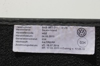 фото thumb №15, Vw tiguan ii килимки підлога 5nb863011 двірники eun чорний набір килимок