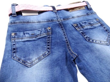 spodnie dziewczęce blue jeans 5230 ARLETTA 16Y mięciutkie
