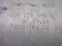 фото thumb №8, Каталізатор 6c0131690g ibiza 6j iv fabia iii polo 6c a1 8x 1.2tsi оригінал