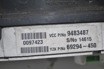 фото thumb №5, Спидометр приборы vovlo s80 2.5 9483487