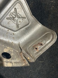 Захист теплова турбонагнітача колектор land rover discovery 2 ii td5 Оригінал, фото thumb