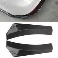 фото thumb №8, 2 szt. блискучий чорний бампер дифузор спліттер