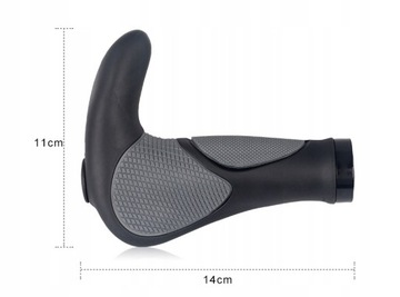 РУЧКИ, РУЧКИ РУЛЯ, РЕЗИНОВЫЕ РОЖКИ, MTB ВЕЛОСИПЕД