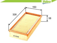 фото thumb №15, Valeo 585282 фільтр повітря
