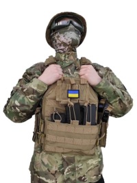Тактический жилет типа «Plate Carrier» для баллистических вкладышей системы Molle 1
