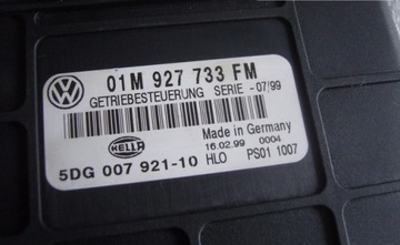 Контроллер коробки передач Audi A3 VW Golf TDI 01M927733FM
