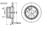 фото thumb №10, Диск ham задня do bmw z4 2,0-2,5 02-08