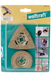 Пильные диски Wolfcraft для мультишлифовальных машин