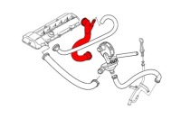 Skv germany 43skv333 патрубок, вентиляція коробки колінчастого вала Оригінал, фото thumb