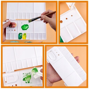 Art Pigment Case Akwarela Box Narzędzie